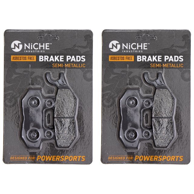 Niche Brake Pad Set Triumph Tiger 1050 Speed Triple Rear Semi-Metallic 2 Pack 519-KPA2450D