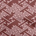 thumbnail image 1 of oneOone Viscose Chiffon Maroon Fabric Geometric Sewing Craft Projects Fabric Prints By Yard 42 Inch Wide, 1 of 4