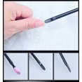 thumbnail image 2 of PVCS Double-end Quartz Cuticle Pusher Trimmer Manicure Nail Art Tool, 2 of 7
