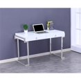 thumbnail image 2 of Best Master Juneau Modern 2-Drawer Engineered Wood Computer Desk in Silver, 2 of 4