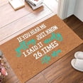 thumbnail image 2 of Runner Rug Indoor Door Mat Front Door Mat Door Mat Entrance Door Entry Mat Absorbent Bathroom Fun Floor Mat Non-Slip Doormat for Home Entrance Tire Mats for Garage Floor 16x24IN, 2 of 7