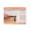 thumbnail image 2 of Yeacher Multifunction Woodworking Scriber Construction Pencil Deep Hole Scribing Tool Adjustable Alloy Steel Support Parallel Arc Line Maker Compasses Measuring Tool, 2 of 8