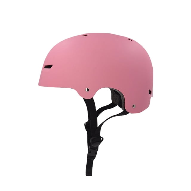 relayinert Roller Skating Riding - Smooth And Thornless Polishing For Unrestricted Movement Skateboarding Safety Matte Pink L(58-62CM) 1Set
