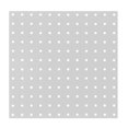 thumbnail image 1 of Minkissy 1 Set White Iron Pegboard Panel for Tool Organization 12X12X0.5in, 1 of 6