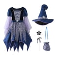 thumbnail image 1 of 2026 Children's Cosplay Dress, Stage Play Performance, Four Piece Outfits Set, Cultural Costume for Teenager, 1 of 9
