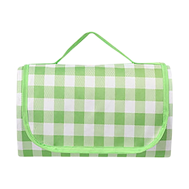 O-263 Green Waterproof Picnic Mat Proof Pad Thickened Foldable For Outdoor Camping Beach Grass Portable Mat