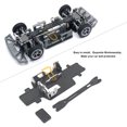 thumbnail image 3 of ZheElen Bottom Plate Frame Radio Tray Motor Mount Set For 1/28 Wltoys K969 RC Car Bottom Plate FrameRadio Gold, 3 of 6