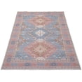thumbnail image 4 of ECARPET Vintage Turkish Area Rug, Flatweave Indoor Carpet, Eco Friendly, Machine Washable, Afshar Collection, 4 of 9
