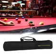 thumbnail image 2 of koolsoo Étui de Queue de Billard à 8 Trous Étui de Queue de Billard 1/2 Snooker Pochette de Queue de Billard Noir, 2 of 9