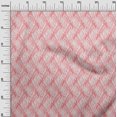 thumbnail image 3 of oneOone Silk Tabby Dark Peach Fabric Abstract Fabric For Sewing Printed Craft Fabric By The Yard 42 Inch Wide, 3 of 4
