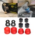 thumbnail image 1 of PU Shock Skateboard Bushing Replacement Washers Wear Resistant Nuts Truck Longboard Skateboard Accessory - Light Red, 1 of 10
