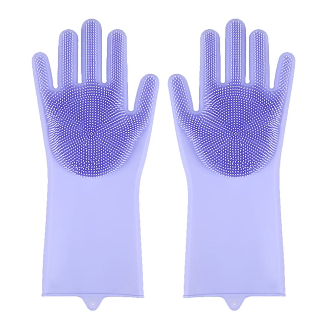 Kitchen Cleaning Silicone Dishwashing Gloves for Reusable Durable and Hygienic Kitchen Care