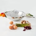 thumbnail image 2 of HENCKELS Aragon 32 cm / 12.5 inch Stainless Steel Wok, 2 of 2
