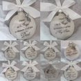 thumbnail image 4 of Christmas Commemorate Decoration Feather Ball Angel In Heaven Memorial Ornament, 4 of 13