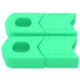 thumbnail image 2 of Bicycle Crank Arm Boot Protector, Bike Crank Boot Protector Durable Silicone  For Mountain Bike For Protect And Style Your Cranks Green, 2 of 8