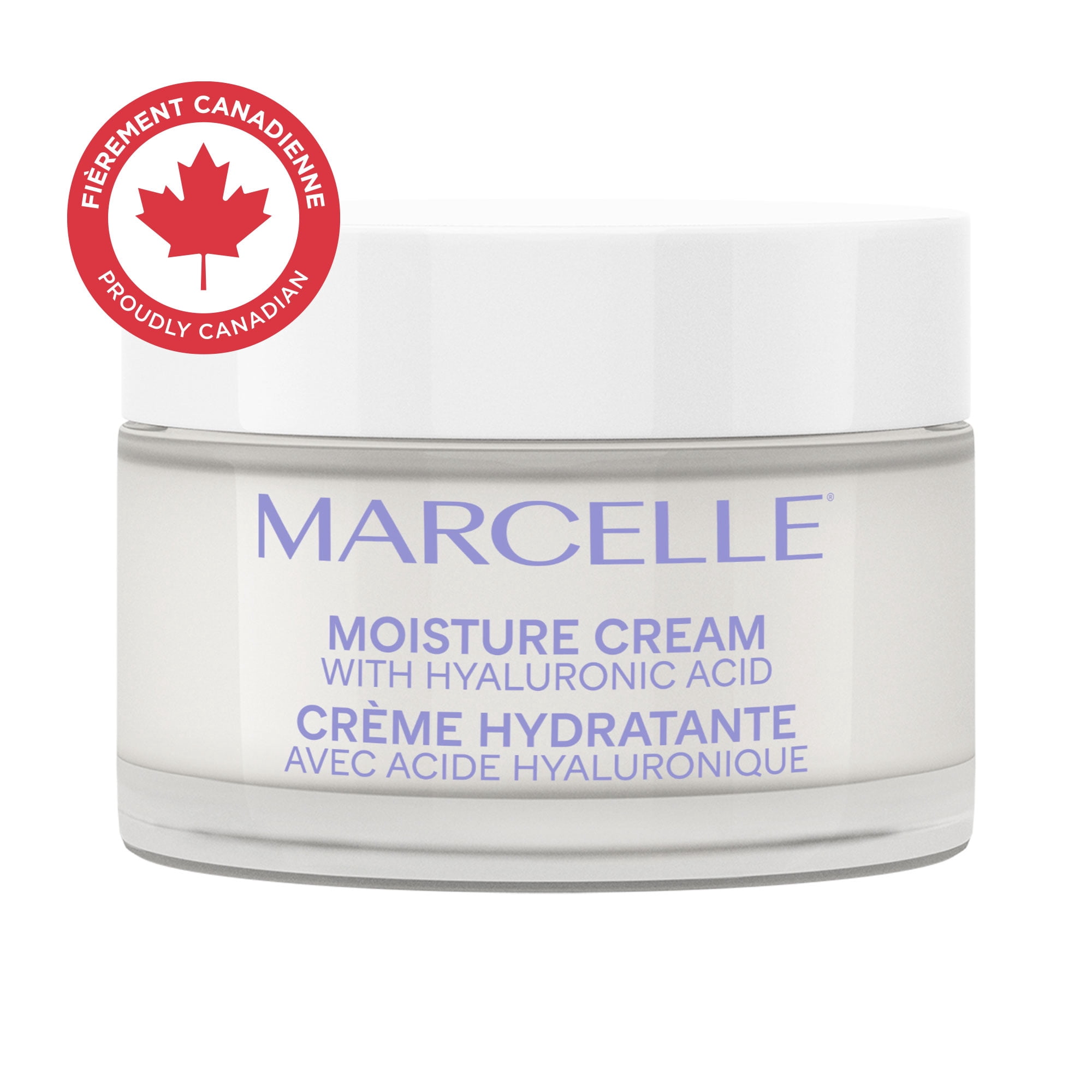 Marcelle Moisture Cream 24h Moisturizing with Hyaluronic Acid & Niacinamide, 50 ml