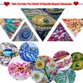 thumbnail image 2 of Amdohai DIY 5D Diamond Painting Beautiful Pattern Special-shaped Diamond Embroidery Wall Decor, 2 of 8