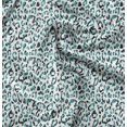 thumbnail image 1 of Soimoi Moss Georgette Fabric Leopard Animal Skin Print Fabric by Yard 42 Inch Wide, 1 of 6