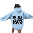 thumbnail image 1 of WEAIXIMIUNG Sweat à Capuche pour Enseignant 3X, Imprimé Lettre de Football pour Femmes (Style 3), 1 of 5