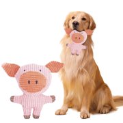 ZZkhGO Jouet de chien résistant à la chique, Jouet en caoutchouc durable Jouet à la mèche, Jouette de preuve pour les petits chiens