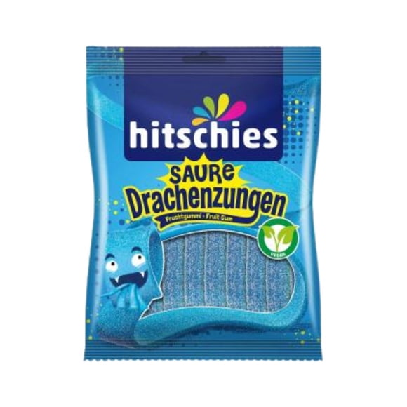 Hitschies Sour Blue Dragon Tongues (Germany) 125g