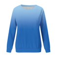 thumbnail image 3 of T-shirt Imprimé Mode pour Femmes Manches Longues Blouse Col Rond Hauts Décontractés Sweat à Capuche, 3 of 5