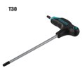 thumbnail image 1 of T-Handle Torx Wrench Repair Tool Torx Screwdriver Double Head T6-T45 With Hole, 1 of 6