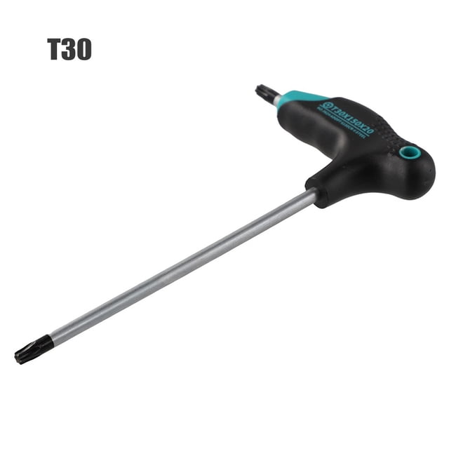 T-Handle Torx Wrench Repair Tool Torx Screwdriver Double Head T6-T45 With Hole