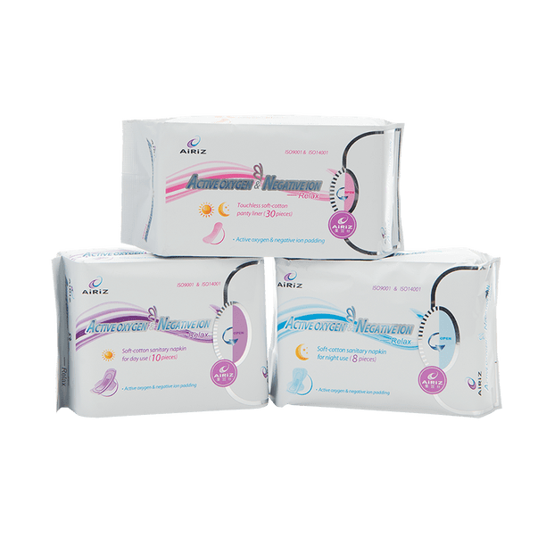 TIENS AIRIZ ACTIVE OXYGEN & NEGATIVE ION SANITARY NAPKIN PAD Women