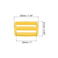 thumbnail image 2 of Unique Bargains Ginger Tri-Glide Slide Buckles Webbing Strap Fastener (100 Pack), 2 of 5
