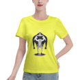 thumbnail image 1 of T-Shirt Basique à Manches Courtes pour Femme une Pièce Grand Ours, 1 of 6