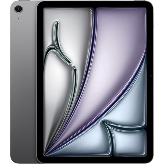 iPad Air Apple Remis à Neuf 11 Pouces M2 2024 Wi‐Fi 128 Go Gris Cosmique Tablette Écran Liquid Retina Touch ID - Remis à Neuf Bon