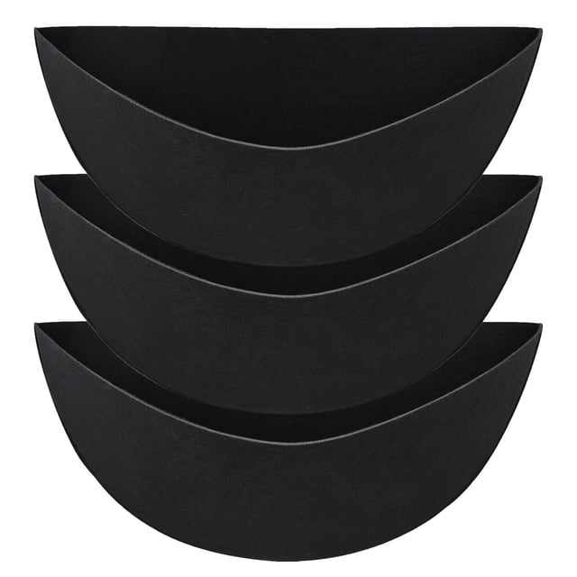 Économies d'Été! Gspmoly 3 Pcs Rembourrage en Tissu pour Pot de Fleurs Demi-Rond Rembourrage Réutilisable pour Panier de Fleurs de Jardin Rembourrage de Remplacement Économies d'Été