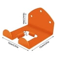 thumbnail image 2 of Wall Mounted Mower & Hedge Trimmer Storage Rack Heavy Duty Metal Bracket For Garden Power Tools For Organized Garage And Outdoor Space, 2 of 6