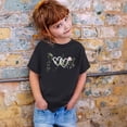 thumbnail image 2 of Hfolob Hauts pour Filles Garçon Fille Mode Décontractée Imprimé Col Rond Ample Manches Courtes T-Shirt Haut T-Shirts pour Enfants, 2 of 4