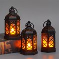 thumbnail image 1 of Becaristey 2pcs/set European Style Ambient Light Lanterns Decorative Indoor Size Desktop black*12PCS 1Set, 1 of 6