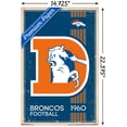 thumbnail image 3 of NFL Denver Broncos - Retro Logo 14 Wall Poster, 22.375" x 34", 3 of 5
