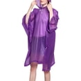 thumbnail image 1 of Poncho de Pluie d'Urgence Réutilisable Robuste pour Adultes avec Capuche à Cordon Ajustable Durable, 1 of 6