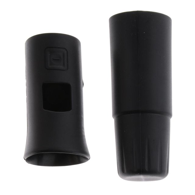 Esquirla 1 Set Silicone Microphone Muff Cover Microphone Replacement Accessory - Black,