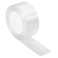 thumbnail image 1 of Unique Bargains 1.5 Inch Wide 24 Yards Satin Ribbon, Double Face Solid Crafts Roll for Party Home DIY Wrapping Decoration, White, 1 of 6