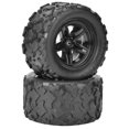 thumbnail image 2 of 2pcs Roue Pneu, RC Voiture Pneu, Facile à Utiliser Voiture Accessoire Durable pour Voiture RC pour Voiture Modèle Pièce de Rechange pour HS 18301 18302 18311 18312 1/18 Voiture RC, 2 of 8