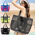 thumbnail image 1 of Sac Fourre-Tout de Douche en Maille Portable avec 5 Compartiments pour Voyage, Plage, Gym et Résidence Universitaire - Organisateur Suspendu à Séchage Rapide, 1 of 6