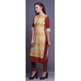 thumbnail image 3 of Bimba Kurta Droite pour Femmes, Haut Indien Imprimé, EthnicKurti, 3 of 6
