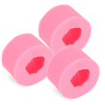 thumbnail image 2 of Gupbes 3Pcs Lovely Distinctive Round Flower Shape Cake Candle Silicone Mold DIY Tool Accessories,Chocolate Mold,Kitchen Tool, 2 of 8