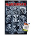 thumbnail image 1 of Iron Maiden - Grid Wall Poster, 22.375" x 34", 1 of 4