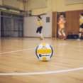 thumbnail image 4 of Elasticity Resistant To Play Standard Volleyball, Volleyball, For Indoor Professional Training Outdoor General Competition Blue, 4 of 8