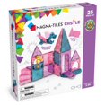 thumbnail image 1 of MAGNA-TILES® Castle 25-Piece Magnetic Construction Set, The ORIGINAL Magnetic Building Brand, 1 of 8