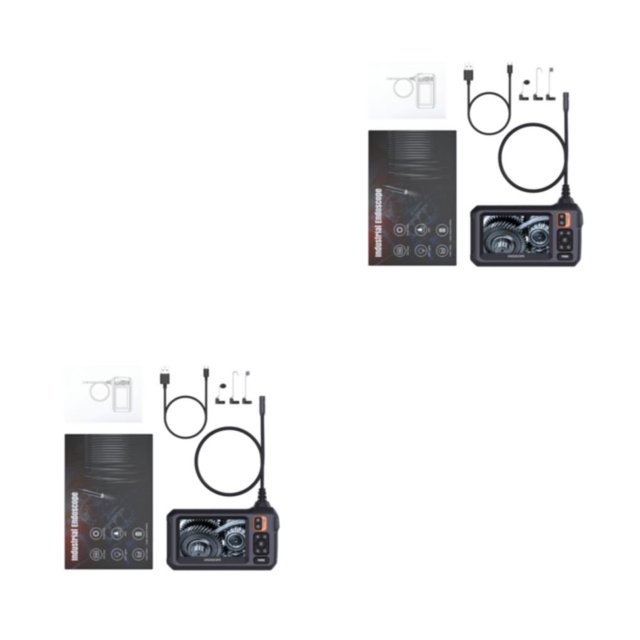 mmirethe Simple And Easy To Operate Triple Lens Sewer Inspection Camera Wide Application 5 m 2Set