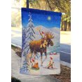 thumbnail image 2 of Carolines Treasures ACG0102CHF Christmas Gnome Riding Reindeer Flag Canvas House Size, 2 of 4