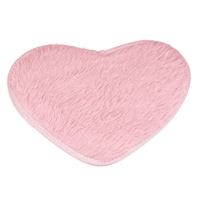 VogueV Bathroom Absorbent Rug - Quick-Dry Shower Mat 30x40cm Pink